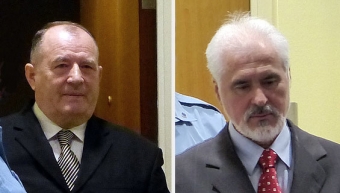 Mićo Stanišić and Stojan Župljanin