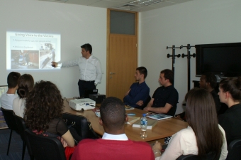 Students of International University visit the Tribunal’s office in Sarajevo