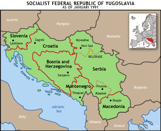 What is the former Yugoslavia ? | Tribunali Penal Ndërkombëtar për ish-Jugosllavinë